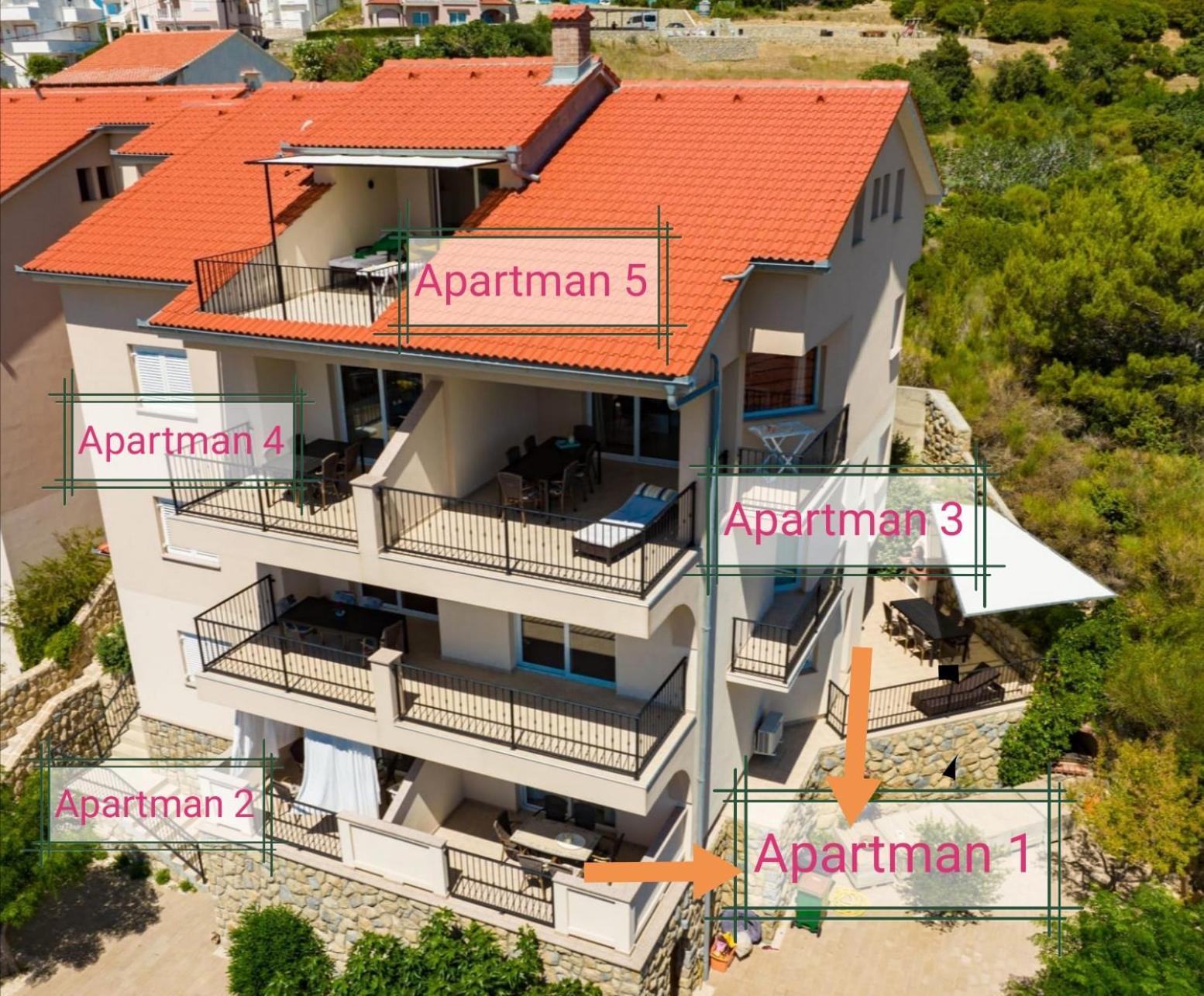 Haus Mit Meerblick Lopar Exteriér fotografie